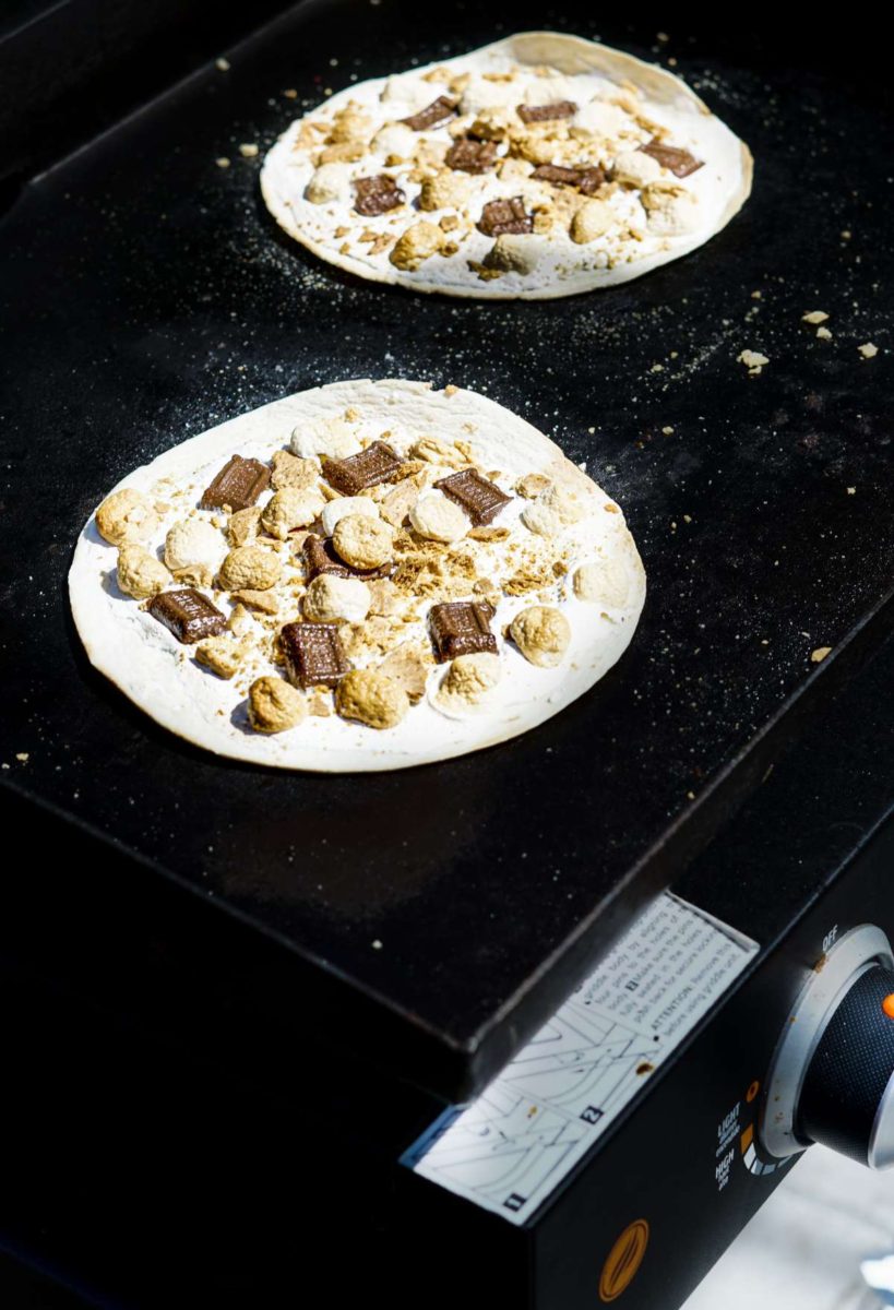 Blackstone S'mores Dessert Pizza Best Blackstone Recipes