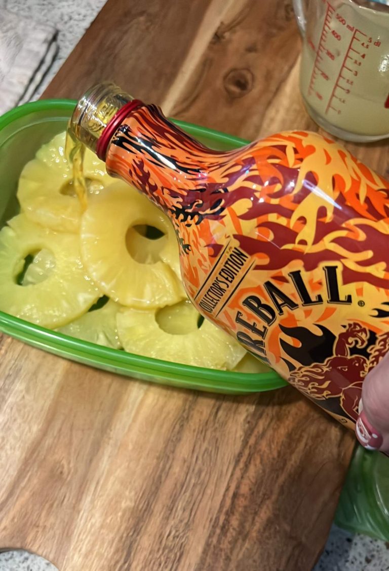 How To Make Fireball Grilled Pineapple Best Blackstone Recipes
