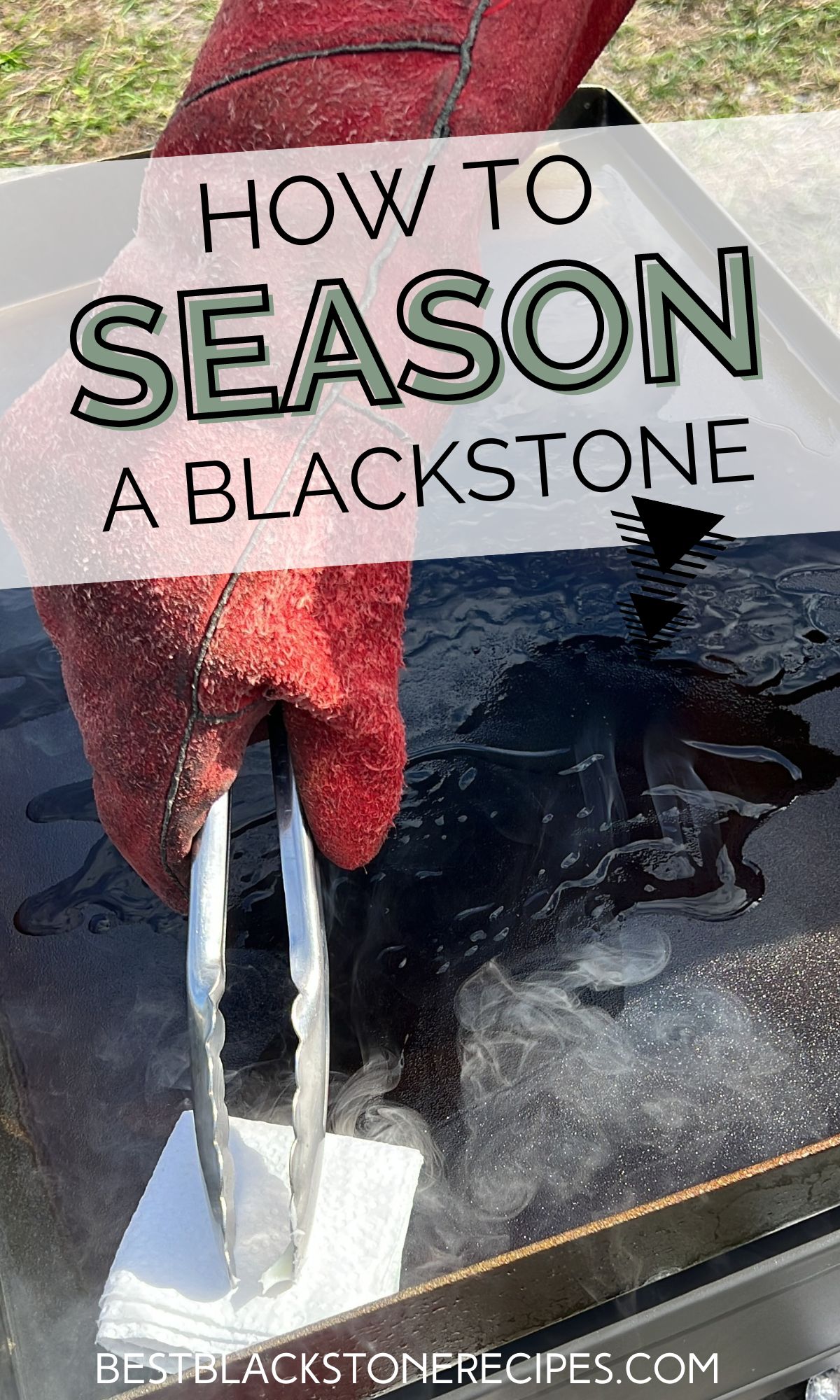 HOW TO season a blackstone