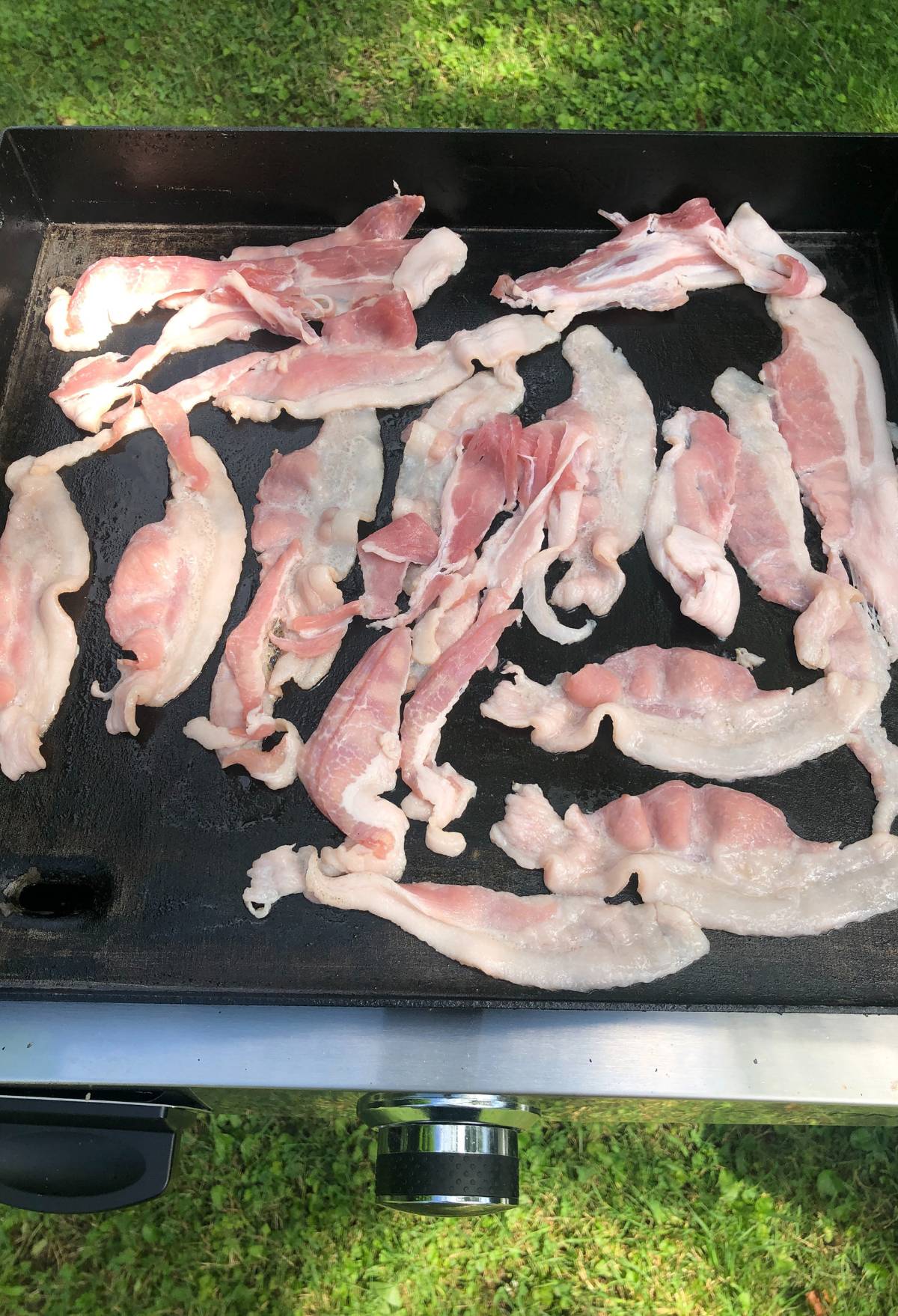 bacon on a blackstone griddle