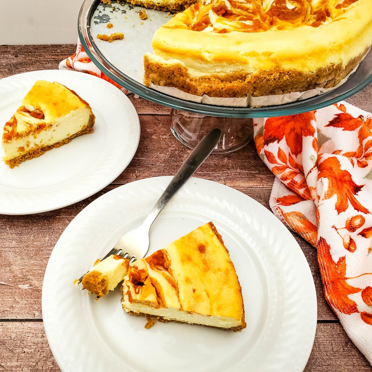 Blackstone Grilled Pumpkin Cheesecake