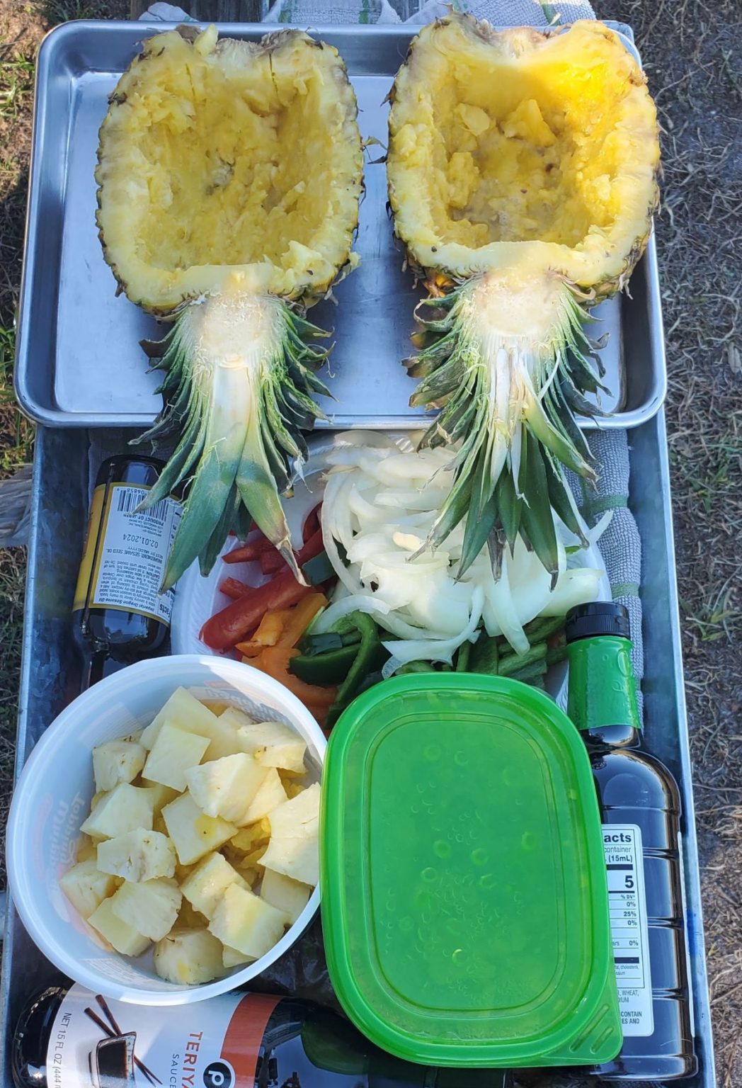 Blackstone Pineapple Chicken Fried rice Best Blackstone Recipes