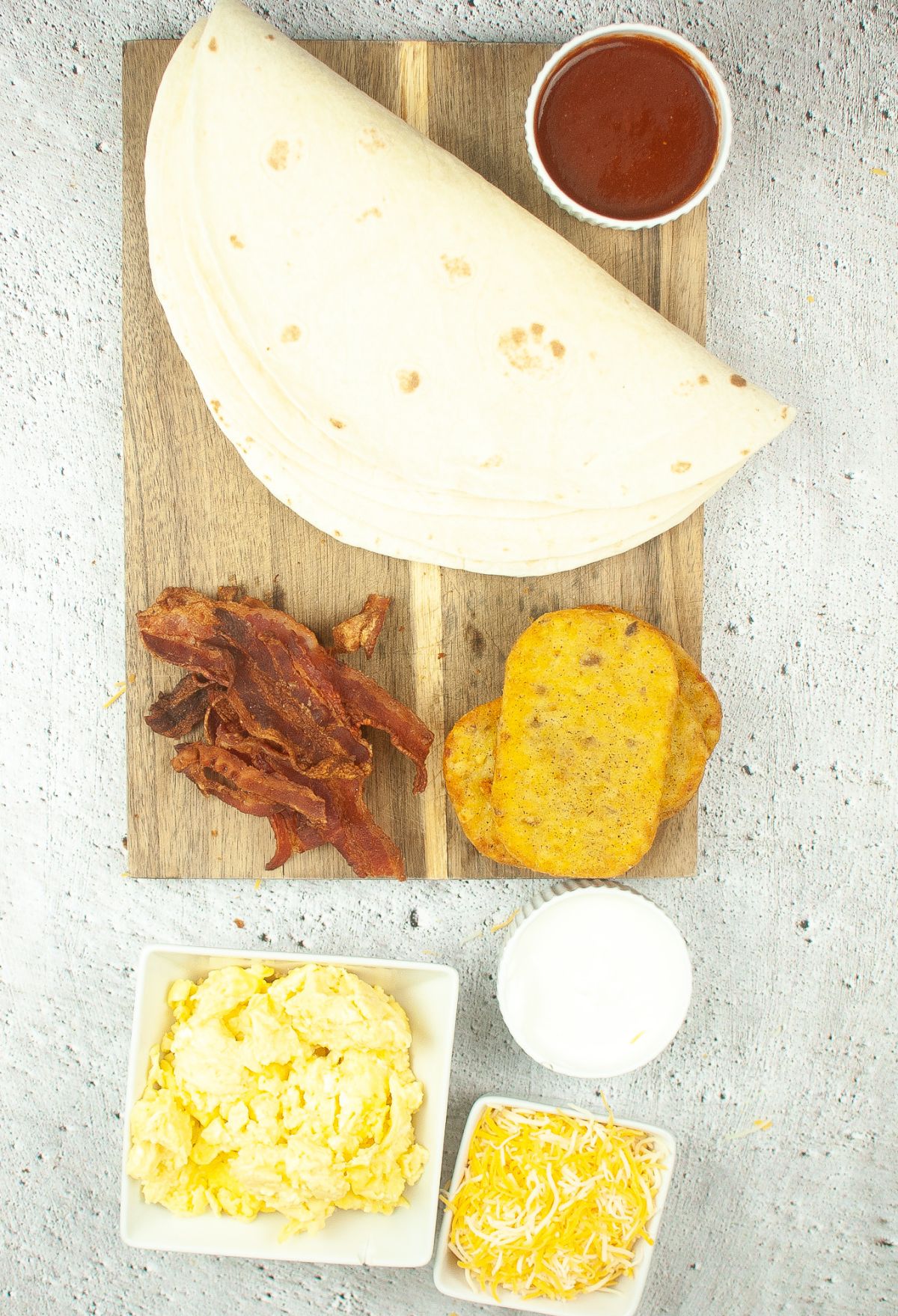 Blackstone Taco Bell Breakfast Crunchwrap 